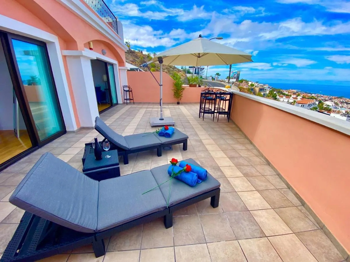 Blue Diamond Luxury Apartment With Amazing Seaview In Costa Adeje Costa Adeje (Tenerife)